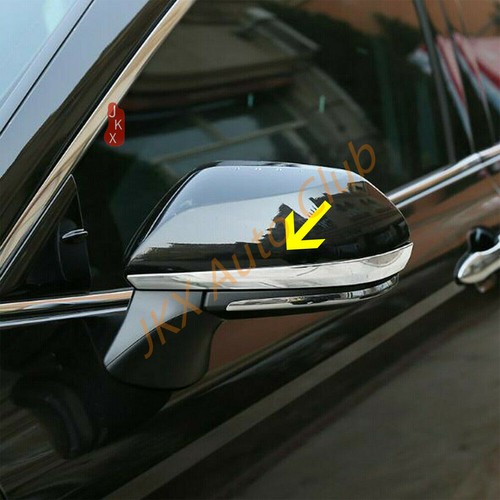 ABS Chrome Side Door Mirror Stripe Cover Trim 2pcs For TOYOTA CAMRY 18-22 - Picture 11 of 12