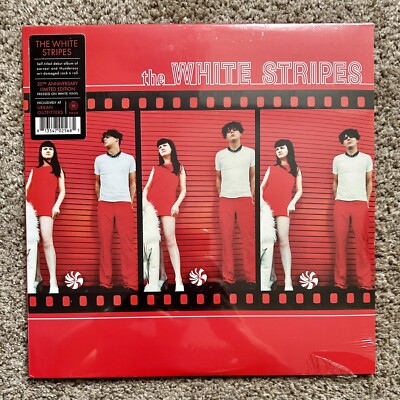THE WHITE STRIPES Self Titled 20th Anniversary White Colored Vinyl New & SEALED