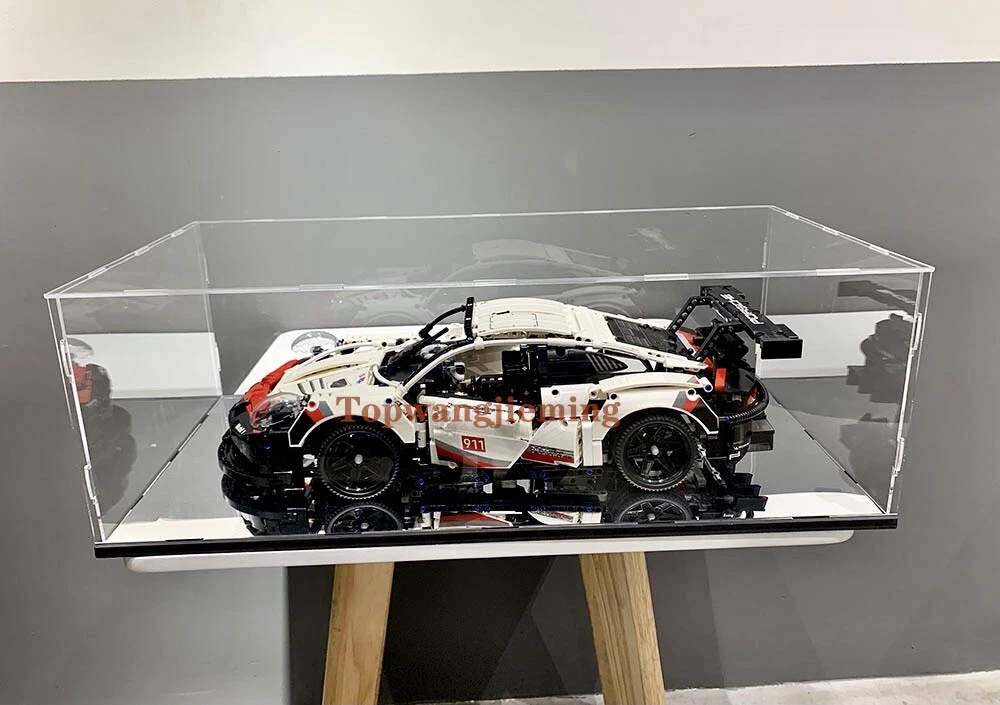 Display case for LEGO® Technic: Porsche 911 RSR (42096) — Wicked Brick