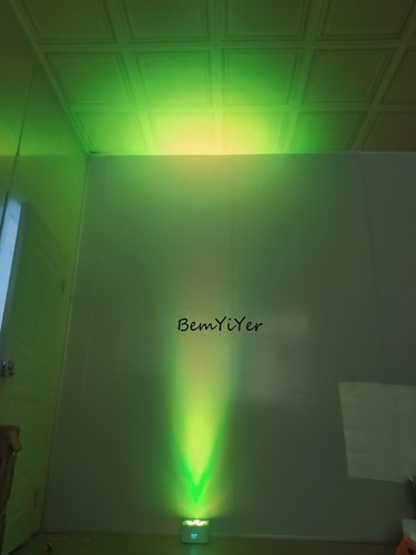 4pack Battery LED Par Uplighting w/bag Wireless DMX IR 6x18W 6in1 for DJ Wedding - Picture 5 of 19