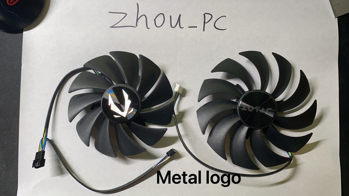 GPU Replacement Cooling Fan For Zotac RTX 3070 Twin Edge RTX