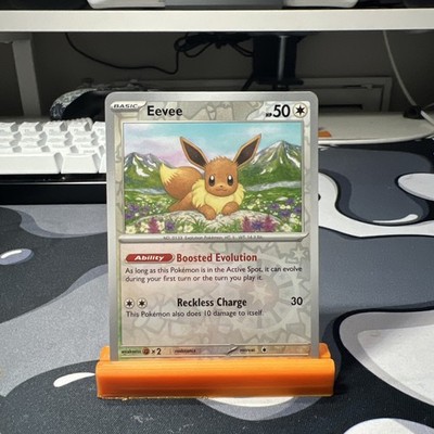 2025 Pokemon SV Prismatic Evolutions Eevee Reverse Holo #074/131