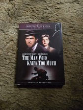 RARE OOP OUT OF PRINT DVD MAN WHO KNEW TOO MUCH 1955 ALFRED HITCHCOCK THRILLER