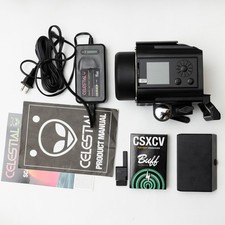Paul C. Buff Celestial 500 WS Flash Strobe Portable Monolight with extras