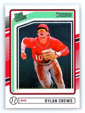 2024 Donruss #136 Dylan Crews Optic