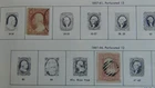 Stampsweis USA stamp collection on Minkus pages est 911 stamps