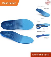 Deep Heel Cup Inserts for Foot Comfort - Alleviate Pain from Plantar Fasciitis