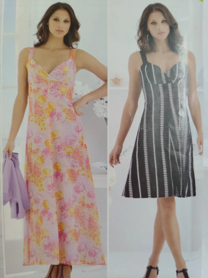 Shorts Tank Top Dress Bolero 16-24 Simplicity 2657 Sewing Pattern Cut Long Short - Image 4 of 4