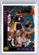 1993-94 Upper Deck #373 Nick Van Exel Los Angeles Lakers