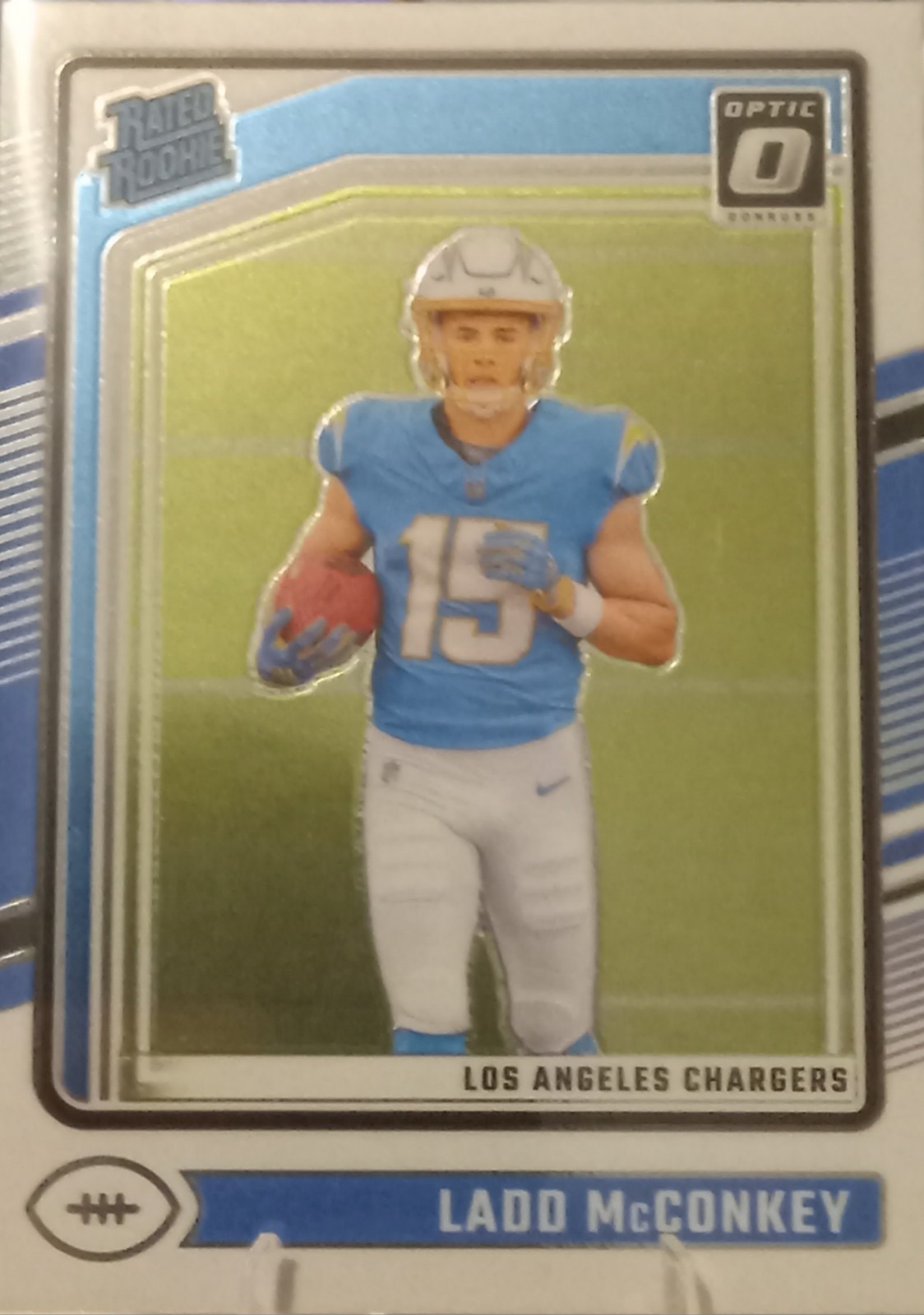 Ladd Mcconkey-2024 Donruss Optic #266 (RC) Los Angeles Chargers