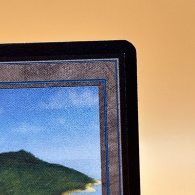 MTG Island Beta 1993 Mark Poole Vintage Basic Land Old School