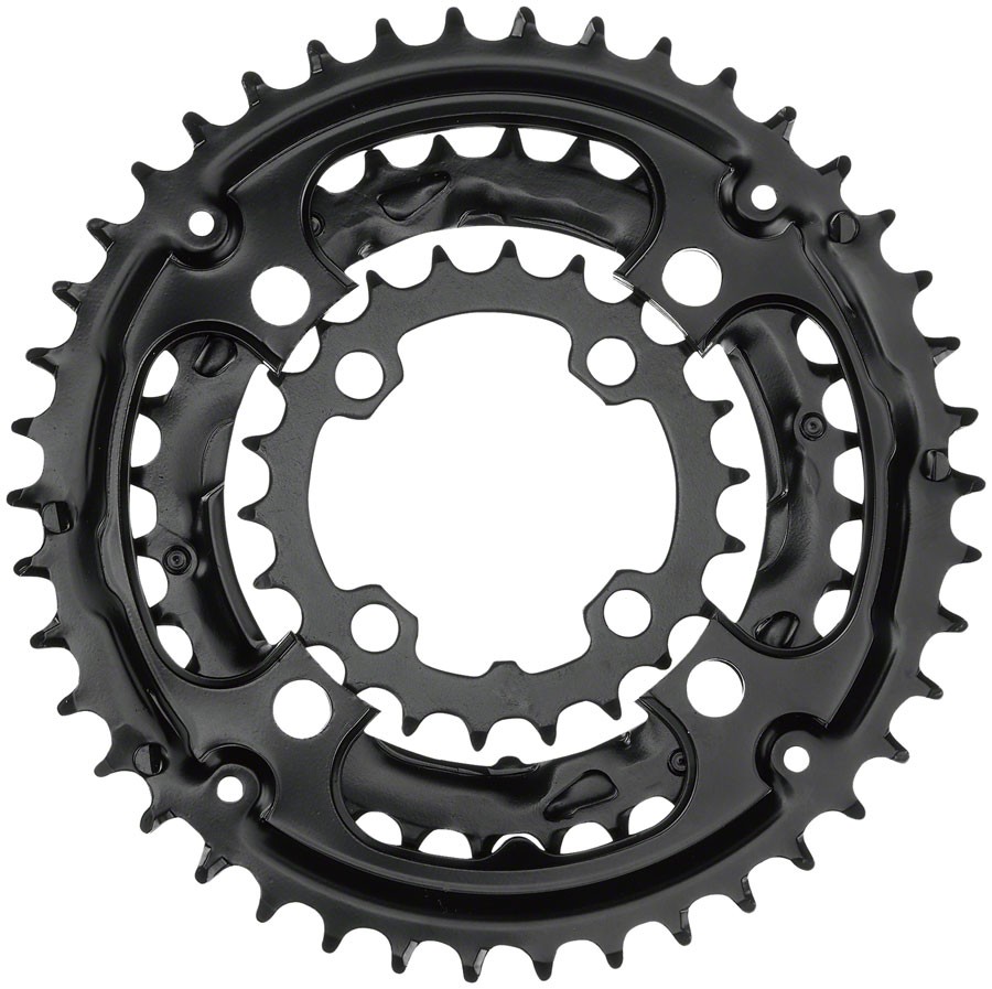 Samox 310ASS Chainring Set - 403022t 9664 BCD Aluminum Outer Ring Steel Mi 5090₽