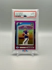 2024 Panini Donruss Rated Rookie JJ McCarthy #303 Optic Preview Pink (RC) PSA 10
