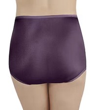 5 Vanity Fair Perfectly Yours Ravissant 9 2XL Nylon Granny Panty Pastels Sangria