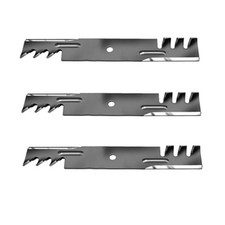 3 Mulcher Blades Fits Hustler 54" 601124 797704 XR7 Super Z Hustler Z