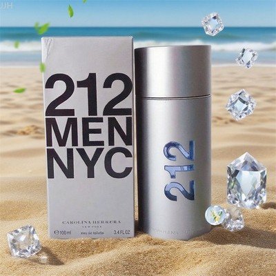 3.4 oz 212 Male NYC Elegant Cologne EDT Fragrance Parfum Mist Parfum