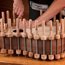 StewMac Spool Clamp - Set of 6