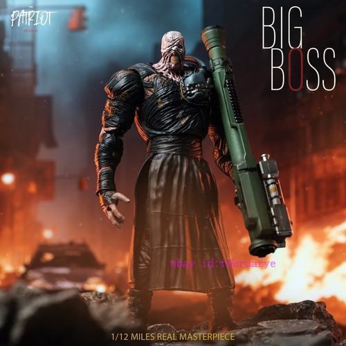 1/12 patriot studio BIgBoss じはいけししすそそ Patriot studio 1/12 The Big Boss Nemesis Action Figures Toy In