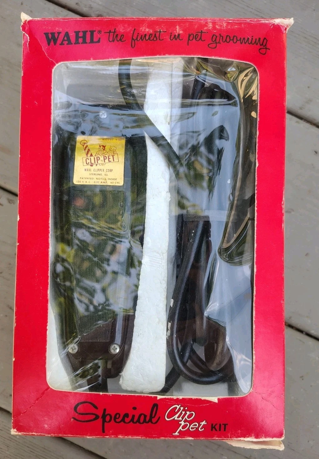 Rare Vintage Wahl Special Clip Pet Clippers 9160 Pet Grooming Tested
Opens in a new window or tab