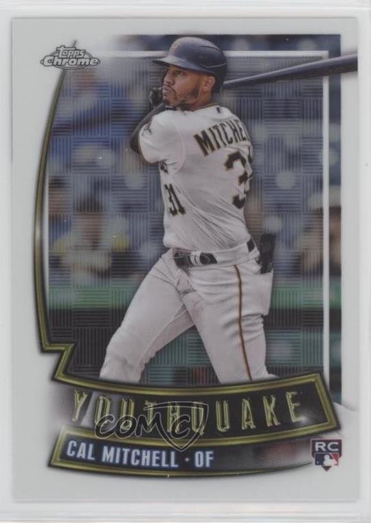 2023 Topps Chrome Youthquake Cal Mitchell #YQ-34 Rookie RC