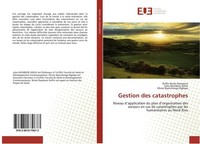 Gestion Des Catastrophes Ruffin Bindu Ramazani