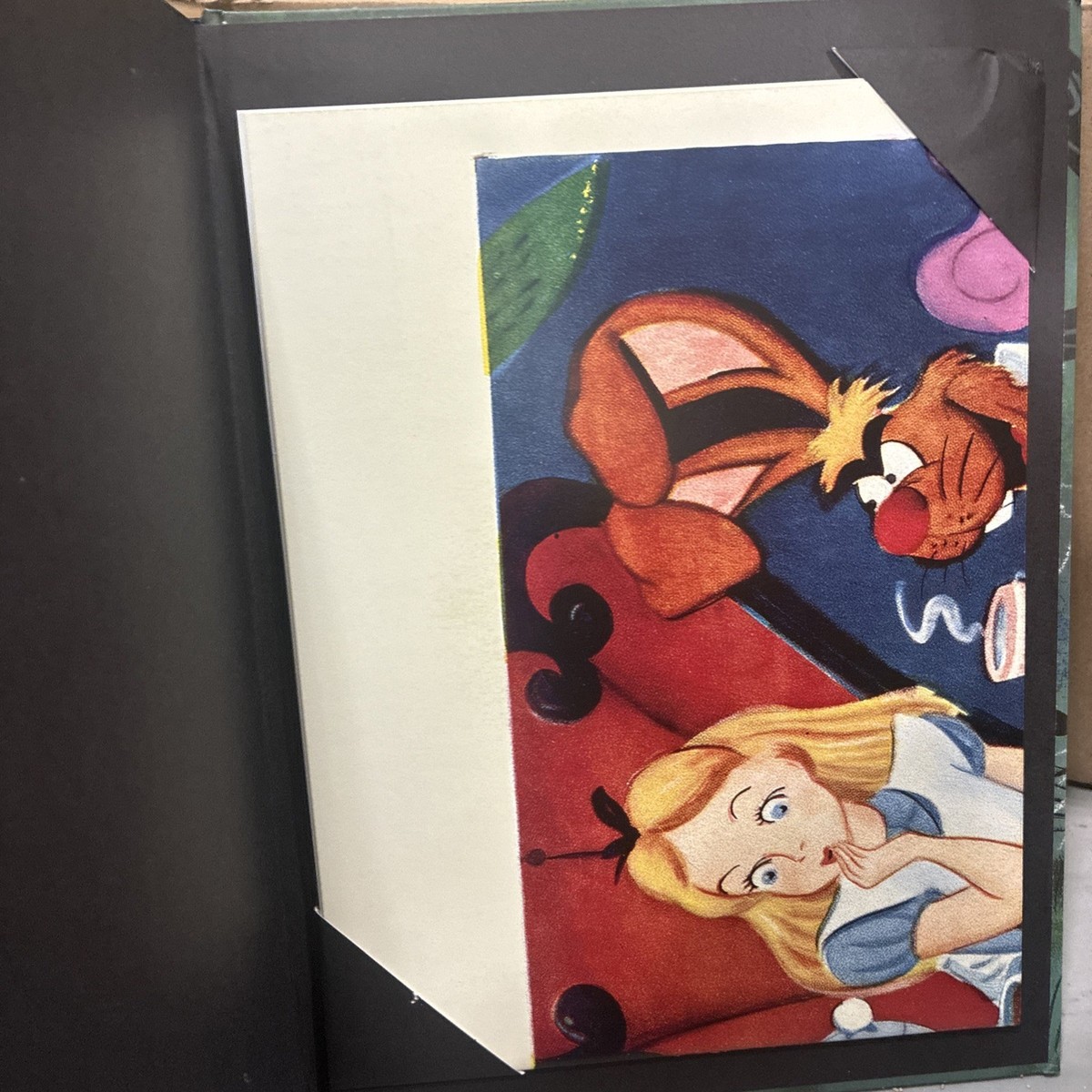 WALT DISNEY'S ALICE IN WONDERLAND BOOK BLU-RAY ORIGINAL MOVIE