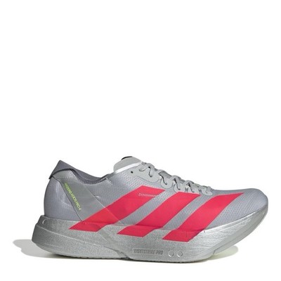 Adidas Adizero Adios Pro 4 Laufschuhe Carbon Silber Rot UK 6 EU 39 1/3 NEU
