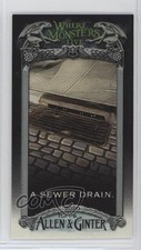 2020 Topps Allen & Ginter's Where Monsters Live Minis A Sewer Drain #MWML-6 1dl2
