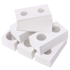 Favourde 300 Pieces Cardboard Coin Holder Flip Mega Assortment, 2 By 2