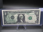 1988 US $1 Federal Reserve Note Error Partial Portrait Missing Serial A51215299B — photo 6