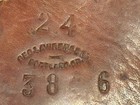 Vintage Tooled Leather Western Holster/Cartridge Belt – George Lawrence (Early) — photo 4