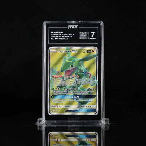Rayquaza GX 160/168 Full Art Holo TAG 7 - Pokémon TCG 2018 Celestial Storm