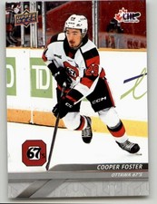 2024-25 Upper Deck CHL Cooper Foster #262 Ottawa 67's