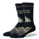 STANCE JOSHUA TREE CREW SOCKS.NEW BLACK NATIONAL PARK CUSHIONED SUPPORT S26