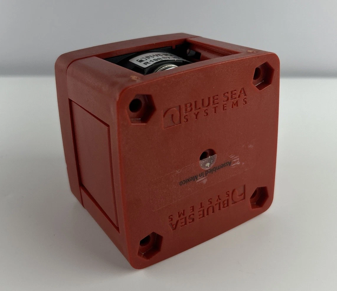 Blue Sea Systems 6010 m-Series Mini Dual Circuit Battery Switch Red 300A foto 3