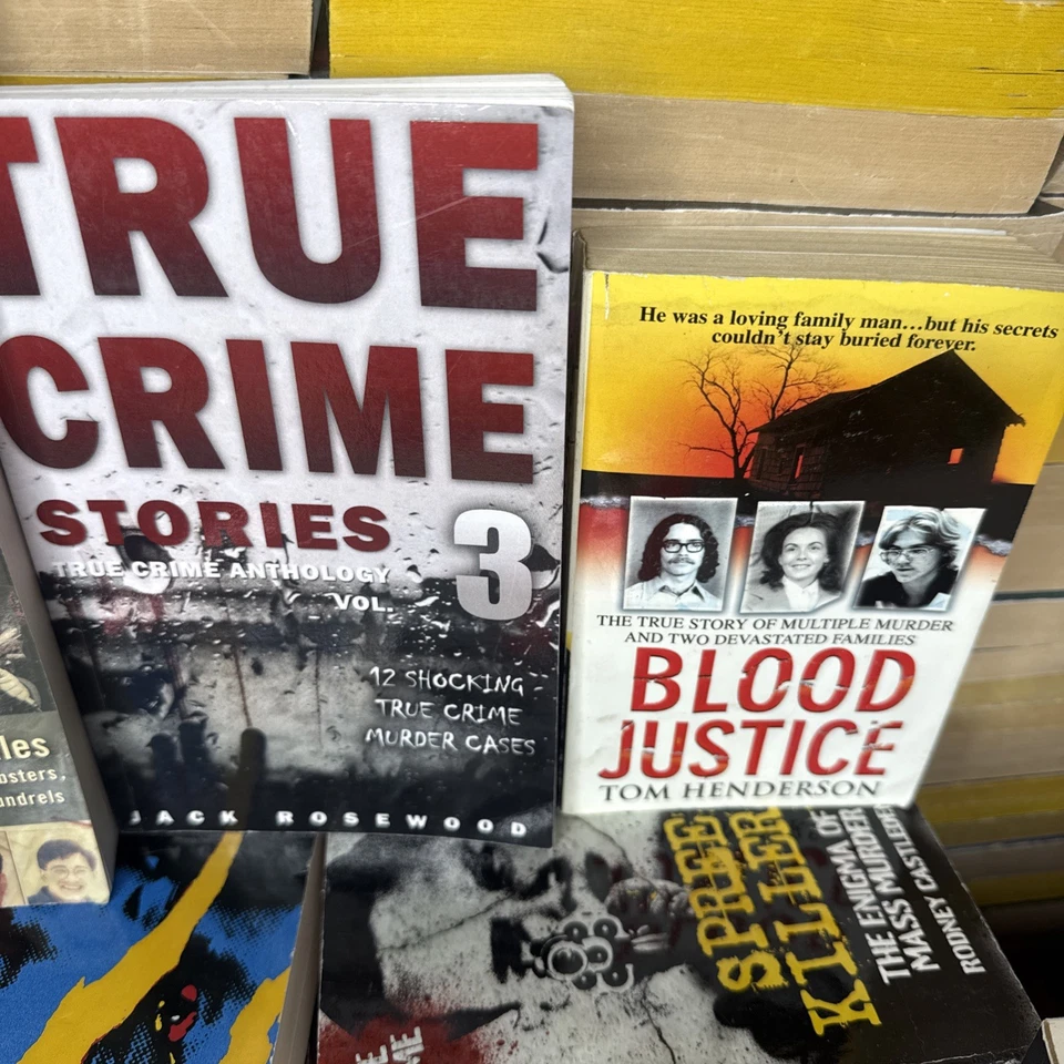 Lot Of 23 True Crime Books Anne Rule Serial Killers Cold Cases Murder Paperback Foto 3 de 4