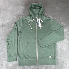 Marine Layer Afternoon Full Zip Hoodie Mens Small Sage Green Soft 108 New NWT