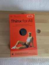 Thinx for All Leakproof Period Underwear Brief Black Large NEW