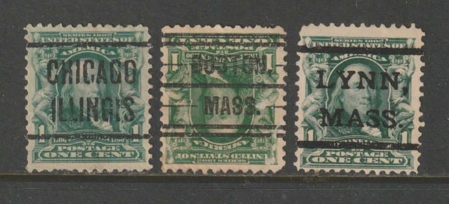 1 美分历史人物二手美国邮票(1901-现在) | eBay