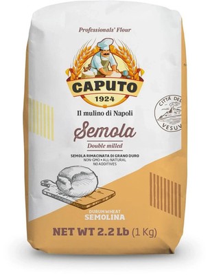 Caputo Antimo Di Grano Duro Rimacinata Semolina Flour 35.2 Ounce (Pack of 1)