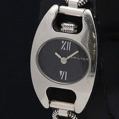 Hamilton 6347 30M Edelstahl Damen Armbanduhr mit Schließe