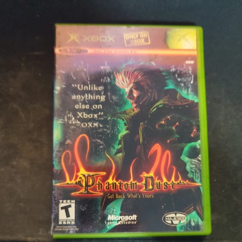 Phantom Dust - Microsoft Xbox Complete in Box CIB Working