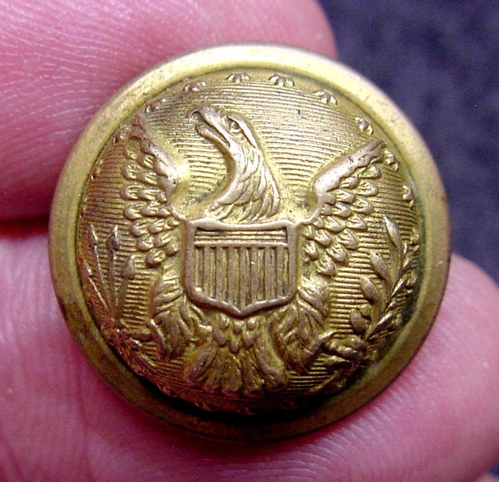  # 33- STAFF OFFICER BUTTON , SCOVILL MG CO / WATERBURY Ca.1850'S