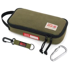 Rough Enough EDC Tool Pouch - Heavy Duty Canvas Organizer with Zipper Handle