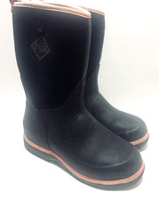 Muck Boot Company Kid's Element Black Pink Waterproof Boots Youth Size 4