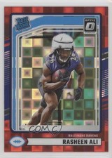 2024 Donruss Rated Optic Preview Red Pandora Prizm Rasheen Ali Rookie RC 5u3