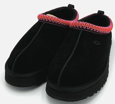 Ugg Tazz Big Kid's Size 6 Black Slippers