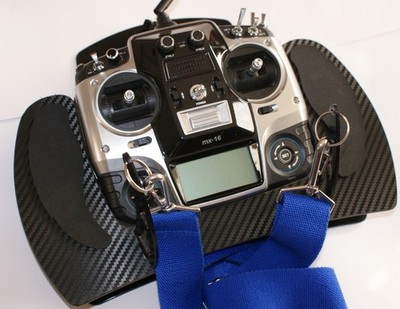 RC Senderpult 2.0 für Graupner Mx12 Mx16 In Carbon Optik