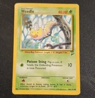 Wizards of the Coast Pokemon TCG Weedle 100/130 Base Set 2 Reg Com 40HP Eng