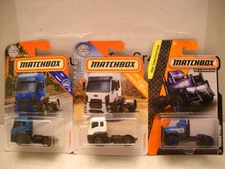 Matchbox 2013 Ford Cargo Torque Titan Peterbilt Mack Semi Truck Cab COE Lot